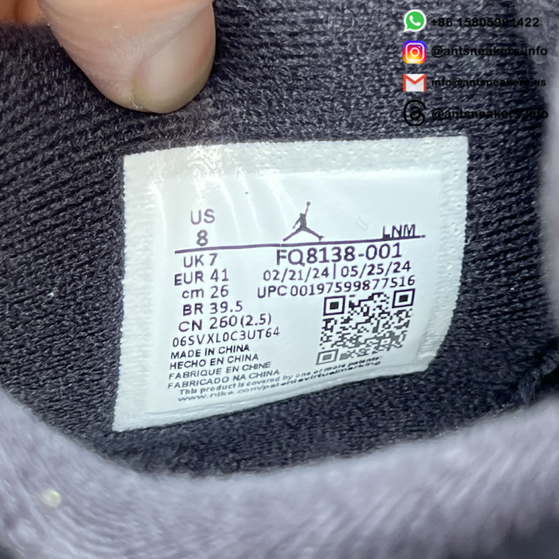 Air Jordan 4 Retro 'White Thunder' FQ8138-001