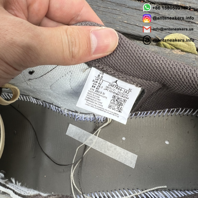 Travis Scott x Air Jordan 1 Retro Low OG 'Reverse Mocha' DM7866-162