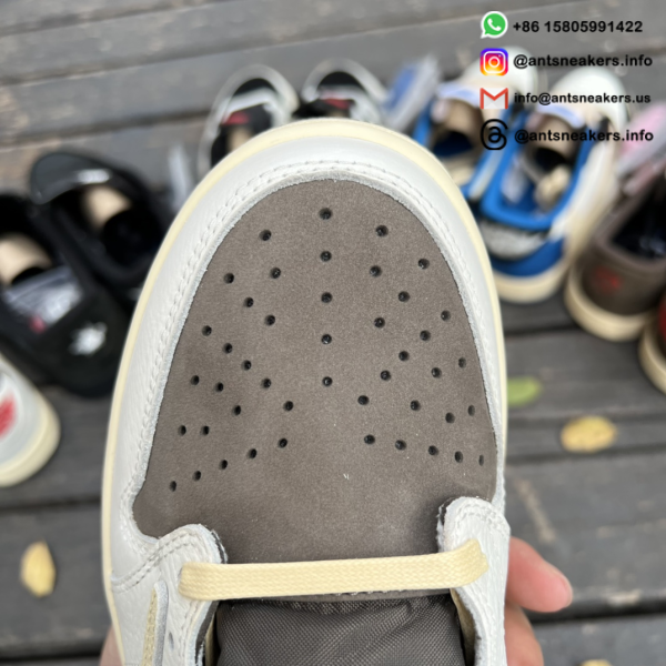 Travis Scott x Air Jordan 1 Retro Low OG 'Reverse Mocha' DM7866-162 - Image 8