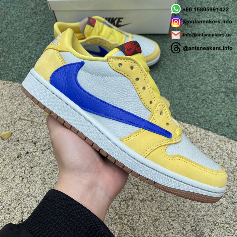 Travis Scott x Wmns Air Jordan 1 Retro Low OG SP 'Canary' DZ4137-700