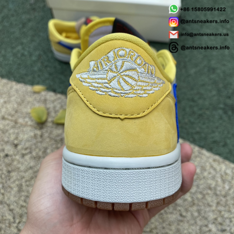 Travis Scott x Wmns Air Jordan 1 Retro Low OG SP 'Canary' DZ4137-700