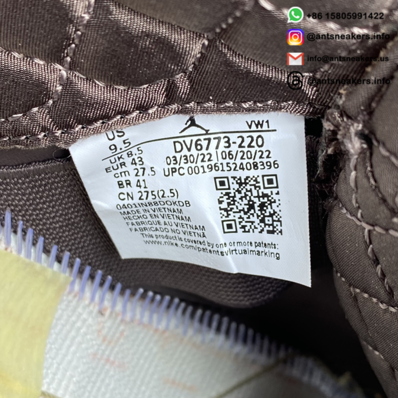 A Ma Maniére x Air Jordan 4 Retro 'Violet Ore' DV6773-220
