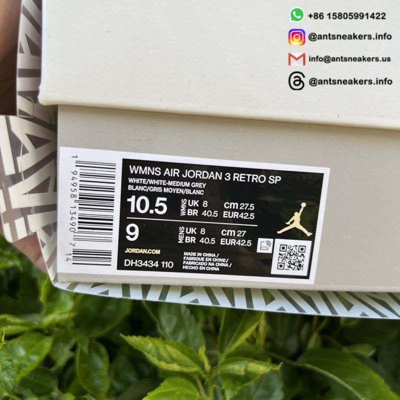 A Ma Maniére x Wmns Air Jordan 3 Retro SP 'Raised By Women' DH3434-110
