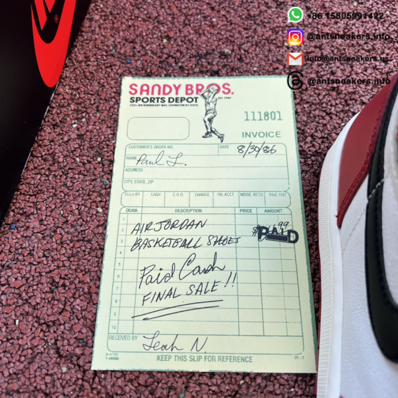 Air Jordan 1 Retro High OG 'Chicago Lost & Found' DZ5485-612