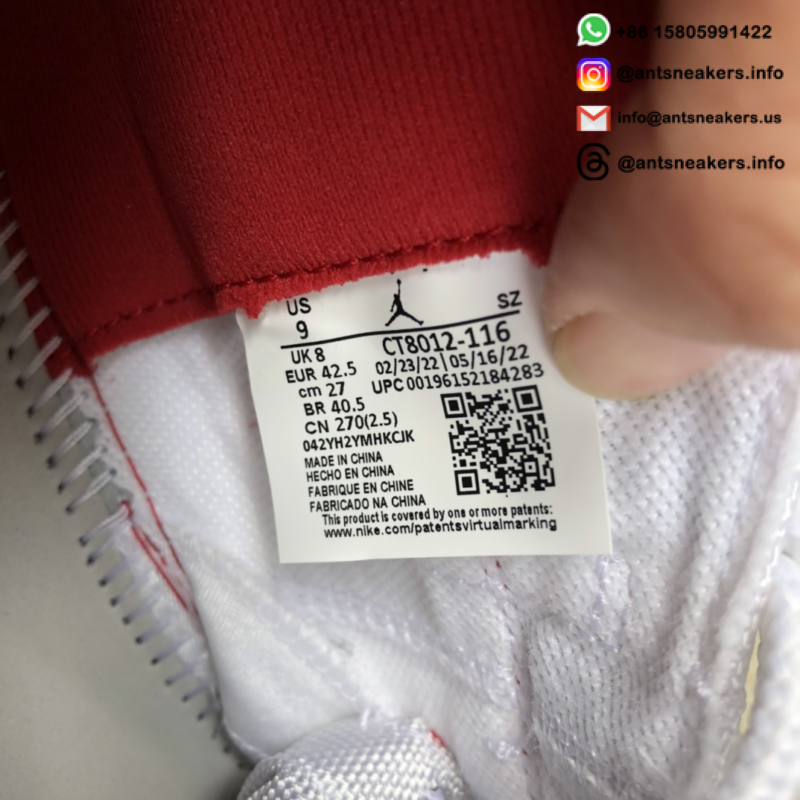 Air Jordan 11 Retro 'Cherry' CT8012-116