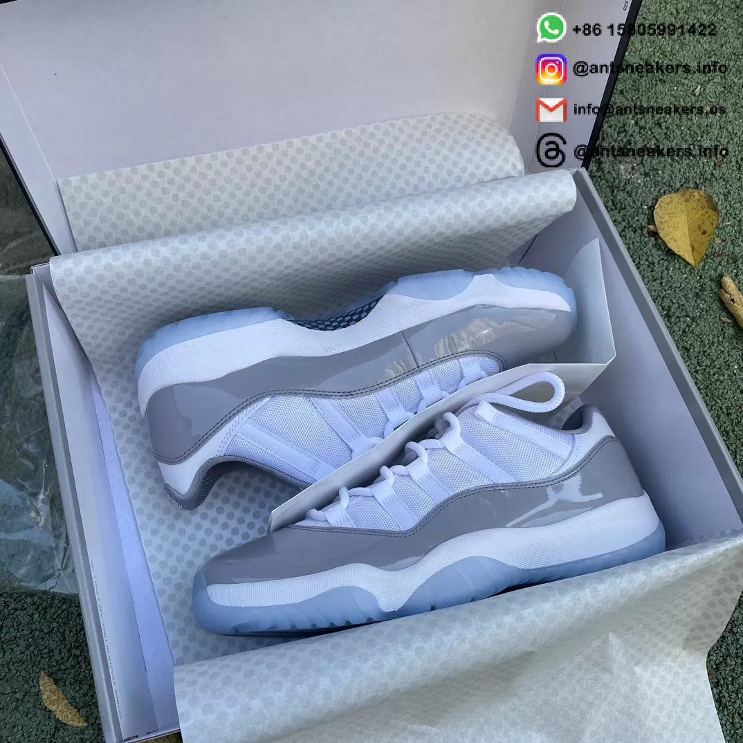 Air Jordan 11 Retro Low 'Cement Grey' AV2187-140