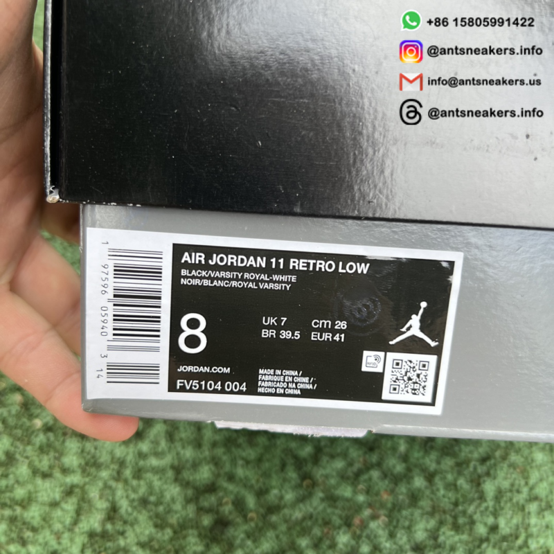 Air Jordan 11 Retro Low 'Space Jam' FV5104-004