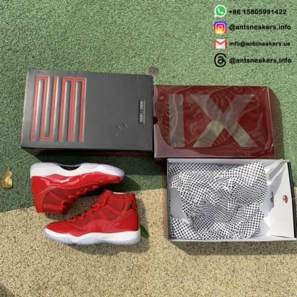 Air Jordan 11 Retro 'Win Like '96' 378037-623 - Image 3