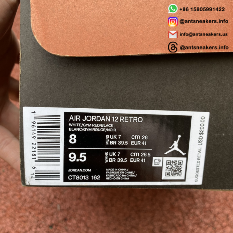 Air Jordan 12 Retro 'Taxi Flip' CT8013-162