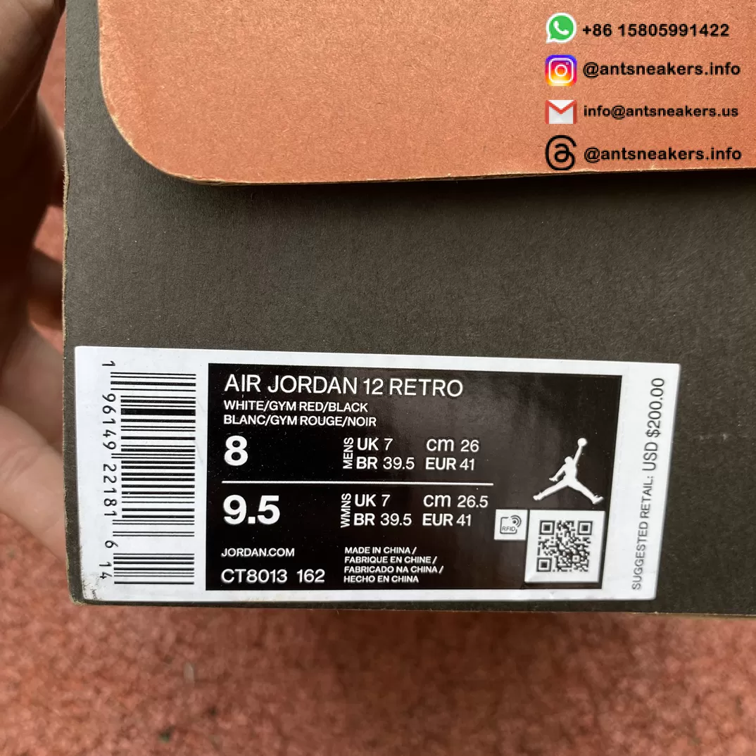 Air Jordan 12 Retro 'Taxi Flip' CT8013-162