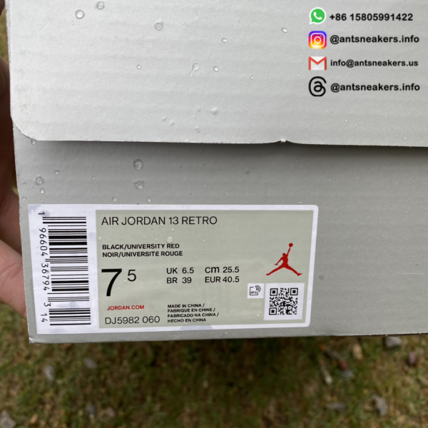 Air Jordan 13 Retro 'Black Flint' DJ5982-060 - Image 3
