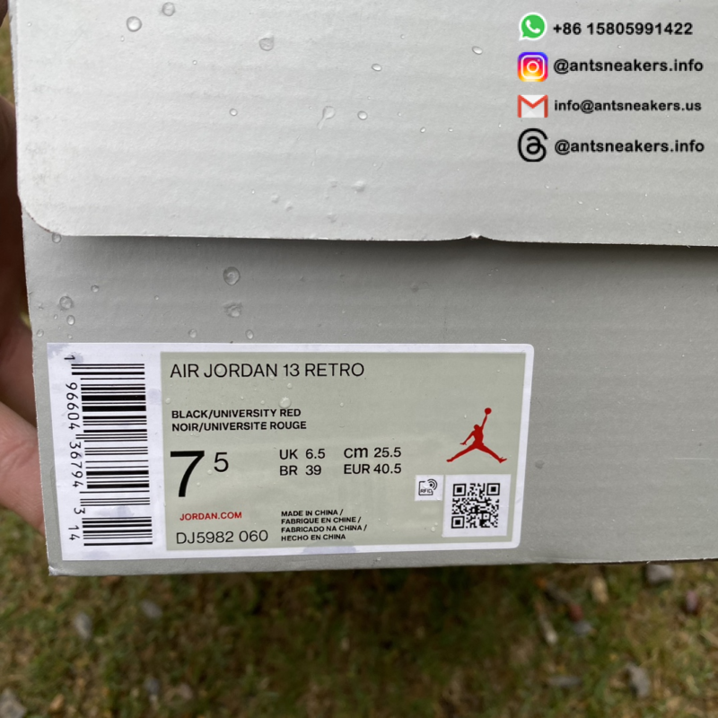 Air Jordan 13 Retro 'Black Flint' DJ5982-060
