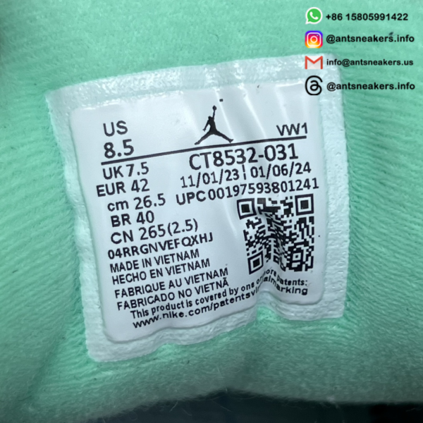 Air Jordan 3 Retro 'Green Glow' CT8532-031 - Image 12