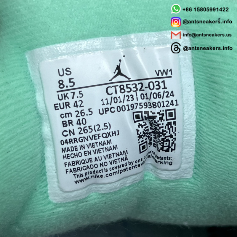 Air Jordan 3 Retro 'Green Glow' CT8532-031
