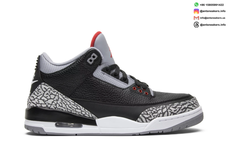 Air Jordan 3 Retro OG 'Black Cement' 2018 854262-001