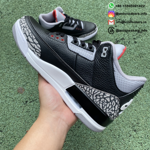 Air Jordan 3 Retro OG 'Black Cement' 2018 854262-001 - Image 9