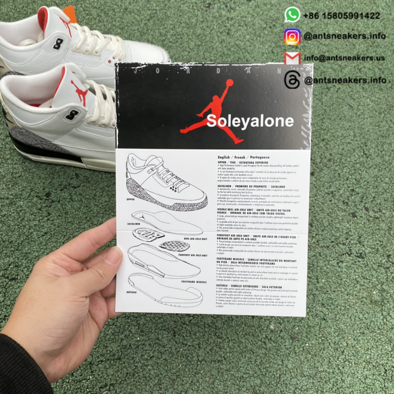 Air Jordan 3 Retro 'White Cement Reimagined' DN3707-100