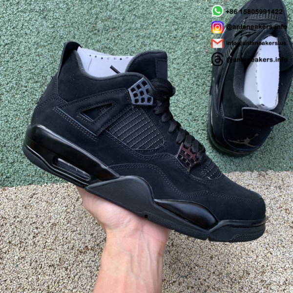 Air Jordan 4 Retro 'Black Cat' 2020 CU1110-010 - Image 2