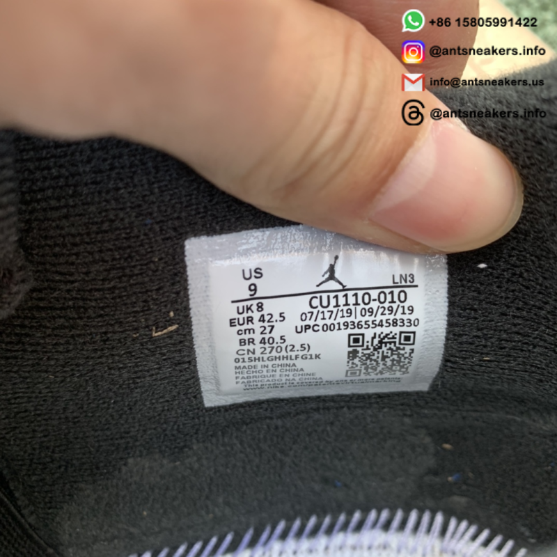 Air Jordan 4 Retro 'Black Cat' 2020 CU1110-010