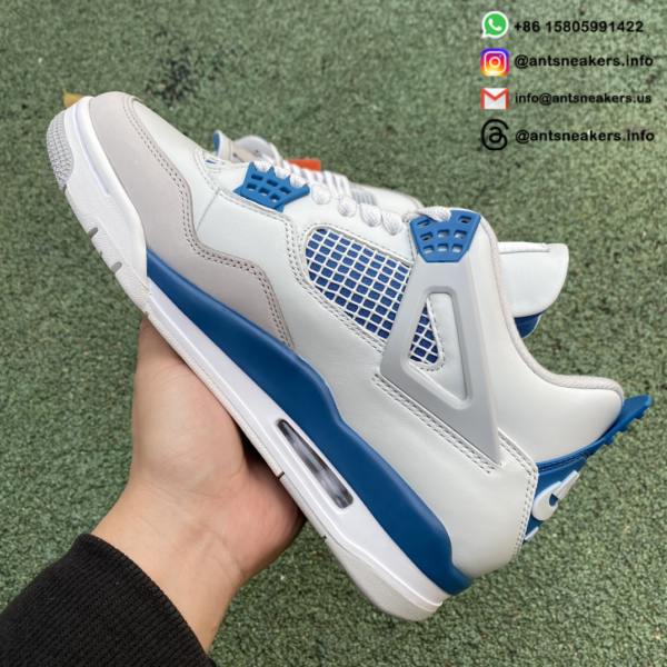 Air Jordan 4 Retro 'Military Blue' 2024 FV5029-141 - Image 9