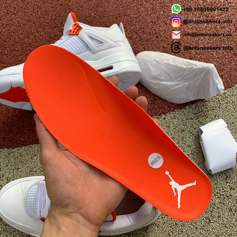 Air Jordan 4 Retro 'Orange Metallic' CT8527-118