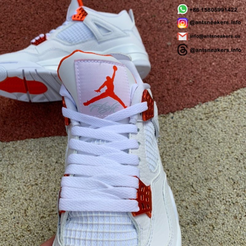 Air Jordan 4 Retro 'Orange Metallic' CT8527-118