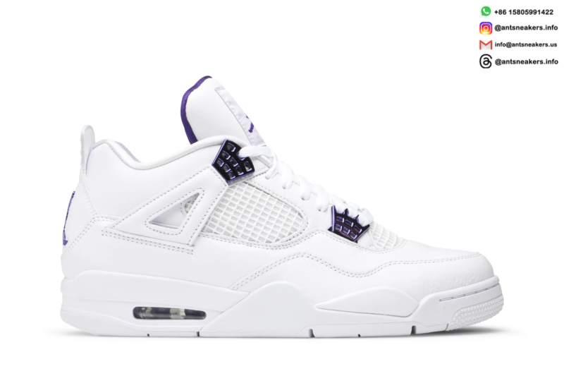 Air Jordan 4 Retro 'Purple Metallic' CT8527-115