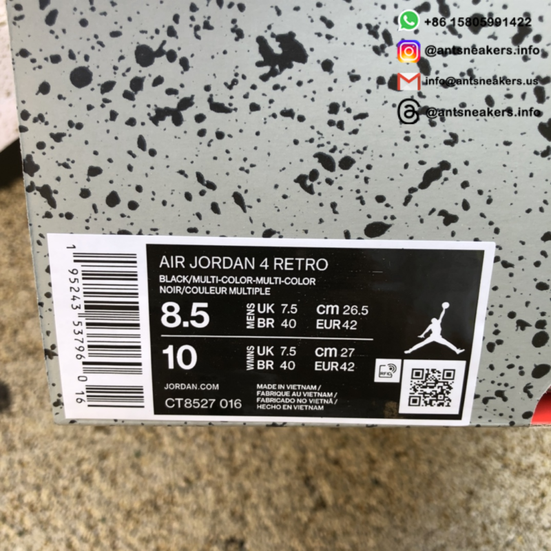Air Jordan 4 Retro 'Red Thunder' CT8527-016