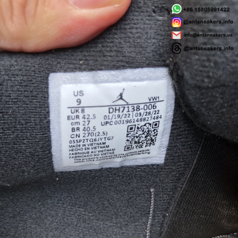 Air Jordan 4 Retro SE 'Black Canvas' DH7138-006