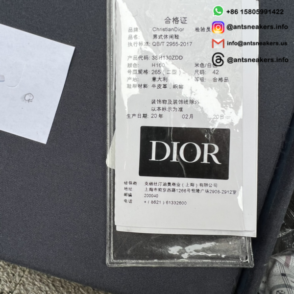 Dior x Air Jordan 1 High CN8607-002 - Image 17