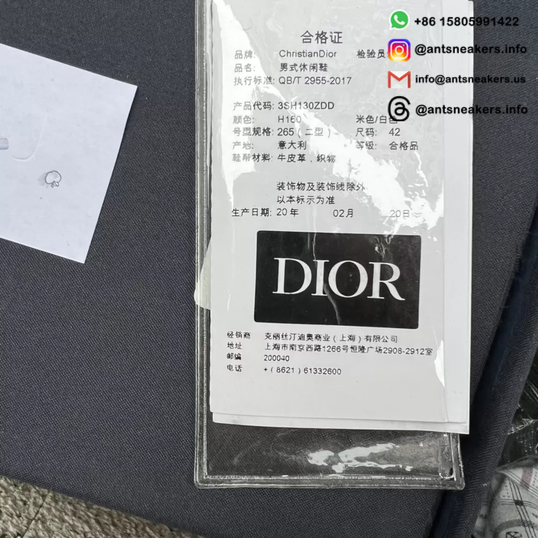 Dior x Air Jordan 1 High CN8607-002 Sneakers Running Shoes