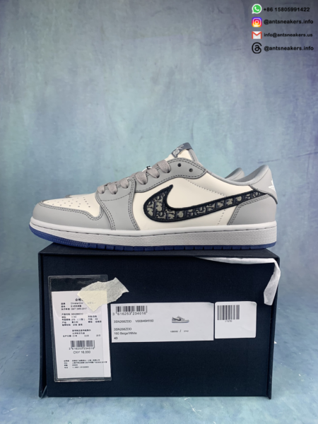 Dior x Air Jordan 1 Low CN8608-002 - Image 2