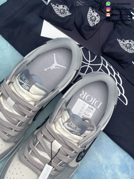 Dior x Air Jordan 1 Low CN8608-002 - Image 10