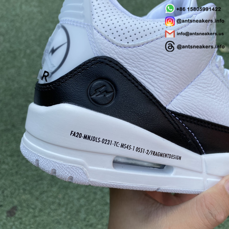 Fragment Design x Air Jordan 3 Retro SP 'White' DA3595-100