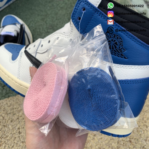 Fragment Design x Travis Scott x Air Jordan 1 Retro High DH3227-105 - Image 4