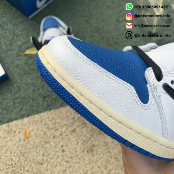 Fragment Design x Travis Scott x Air Jordan 1 Retro High DH3227-105 - Image 3