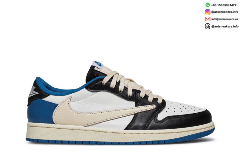 Fragment Design x Travis Scott x Air Jordan 1 Retro Low DM7866-140