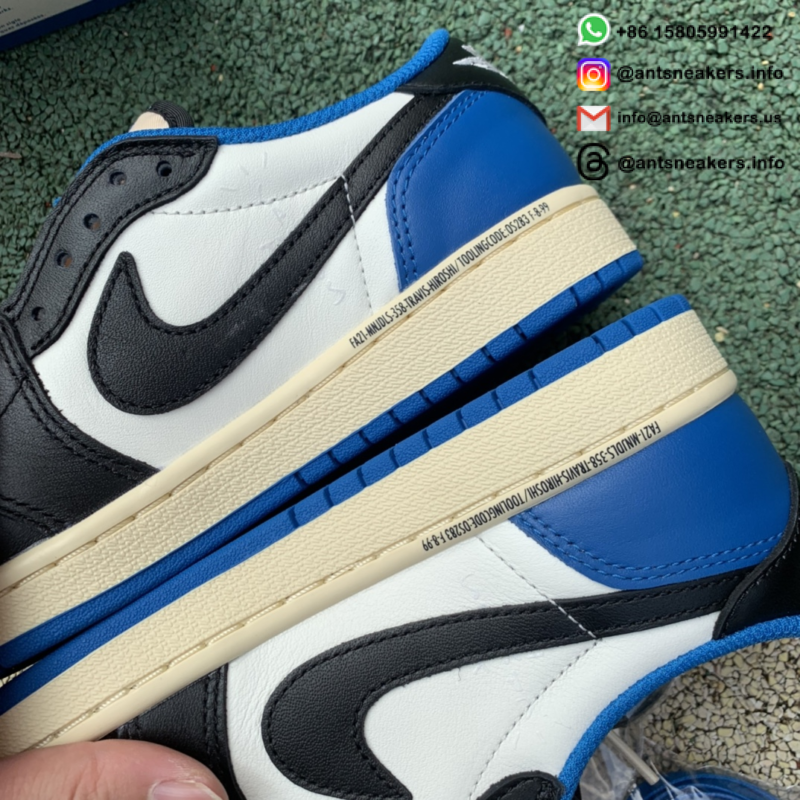 Fragment Design x Travis Scott x Air Jordan 1 Retro Low DM7866-140