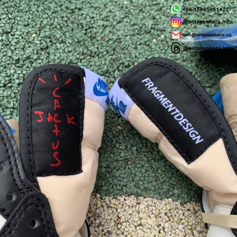 Fragment Design x Travis Scott x Air Jordan 1 Retro Low DM7866-140