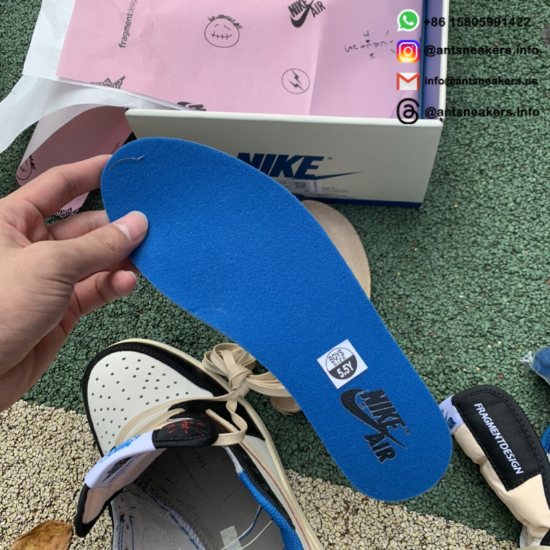 Fragment Design x Travis Scott x Air Jordan 1 Retro Low DM7866-140
