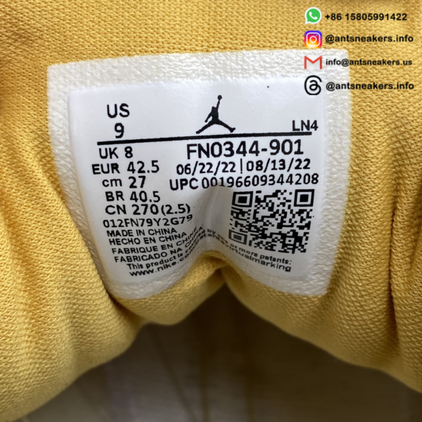 J. Balvin x Air Jordan 3 Retro 'Medellín Sunset' FN0344-901 - Image 13