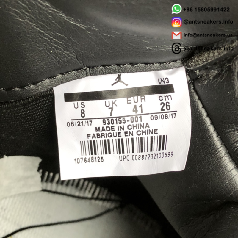 KAWS x Air Jordan 4 Retro 'Black' 930155-001