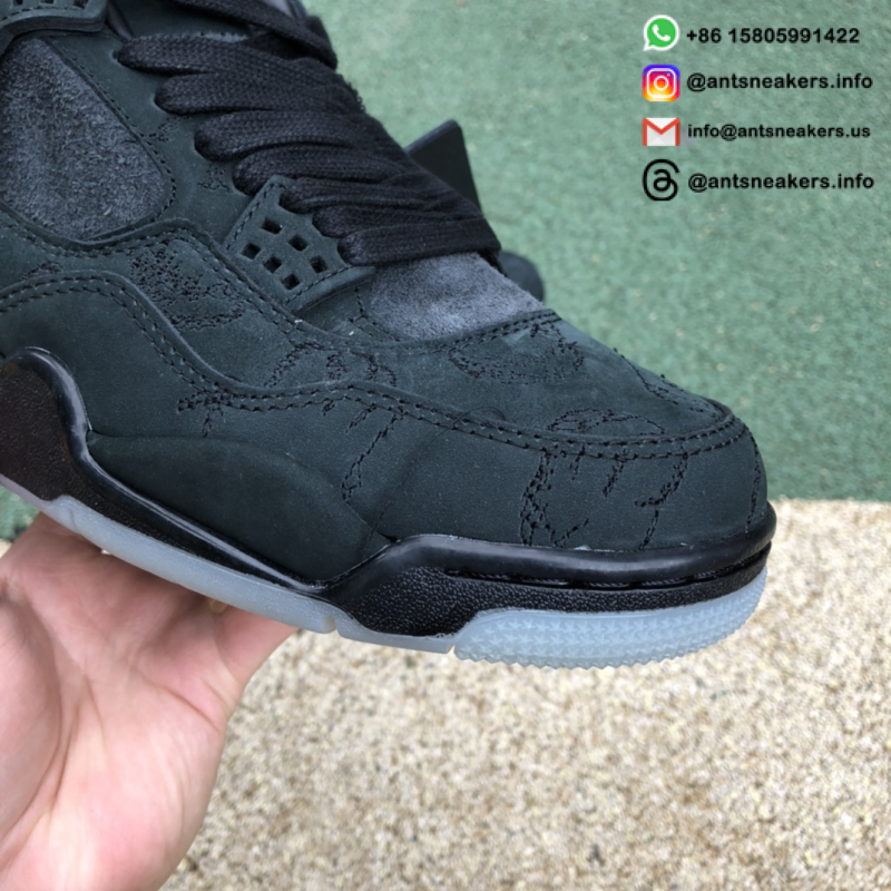 KAWS x Air Jordan 4 Retro 'Black' 930155-001