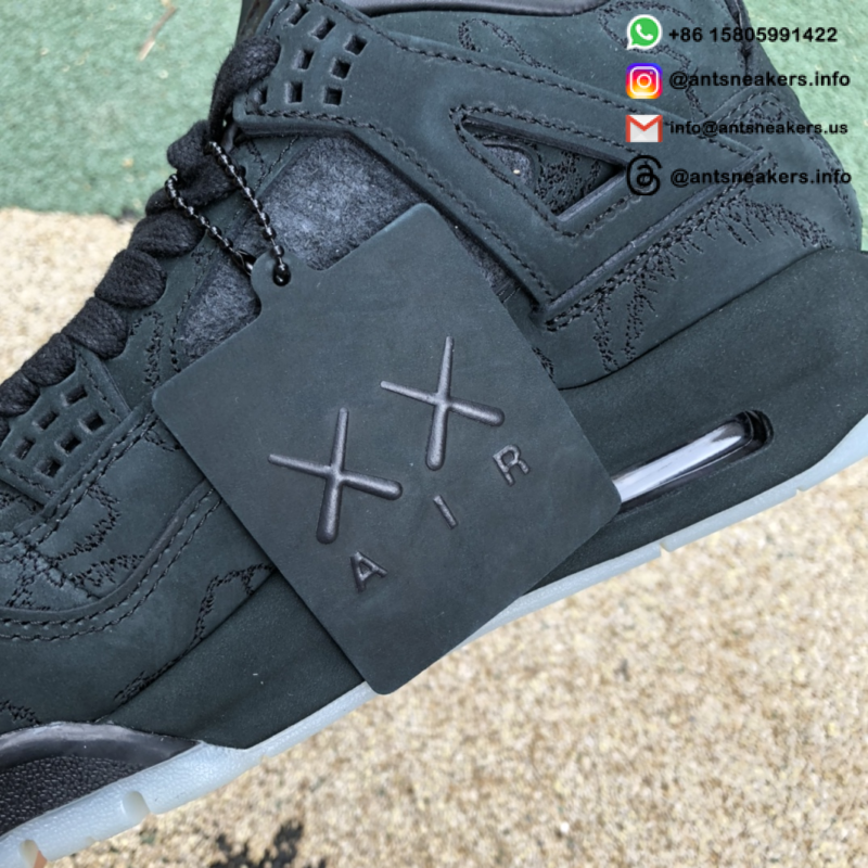 KAWS x Air Jordan 4 Retro 'Black' 930155-001