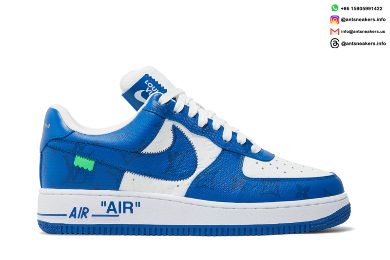 Louis Vuitton x Air Force 1 Low 'White Team Royal' 1A9V WHITE ROYAL