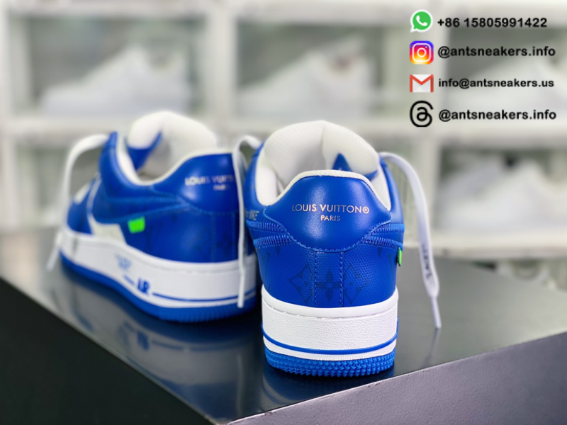 Louis Vuitton x Air Force 1 Low 'White Team Royal' 1A9V WHITE ROYAL
