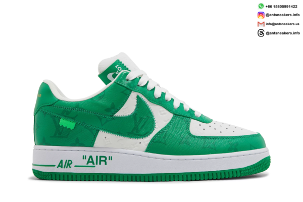 Louis Vuitton x Nike Air Force 1 Low 'White Gym Green' 1A9V WHITE GREEN