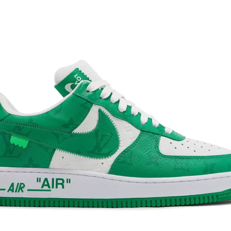 Louis Vuitton x Nike Air Force 1 Low 'White Gym Green' 1A9V WHITE GREEN