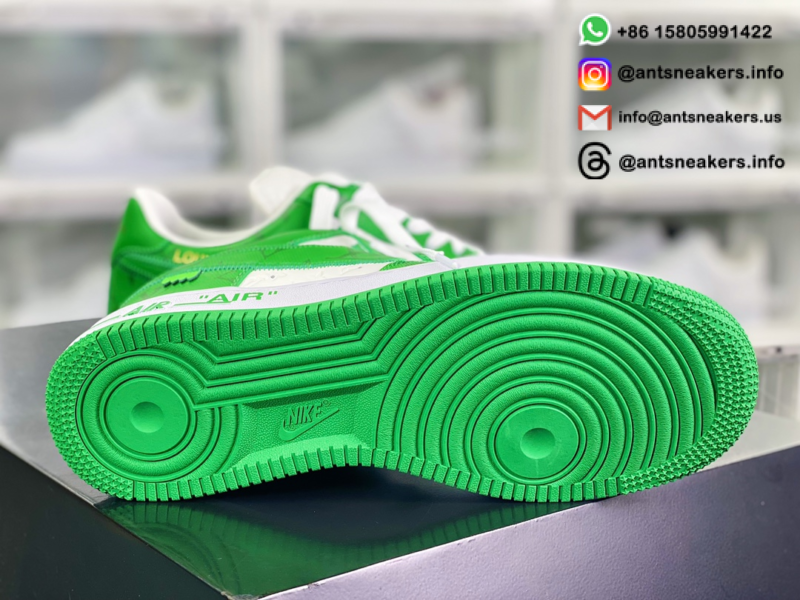 Louis Vuitton x Nike Air Force 1 Low 'White Gym Green' 1A9V WHITE GREEN