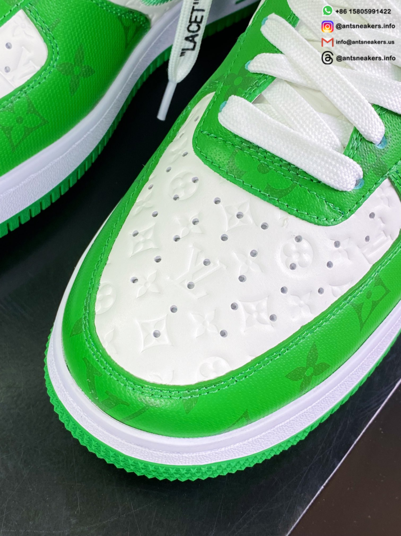 Louis Vuitton x Nike Air Force 1 Low 'White Gym Green' 1A9V WHITE GREEN